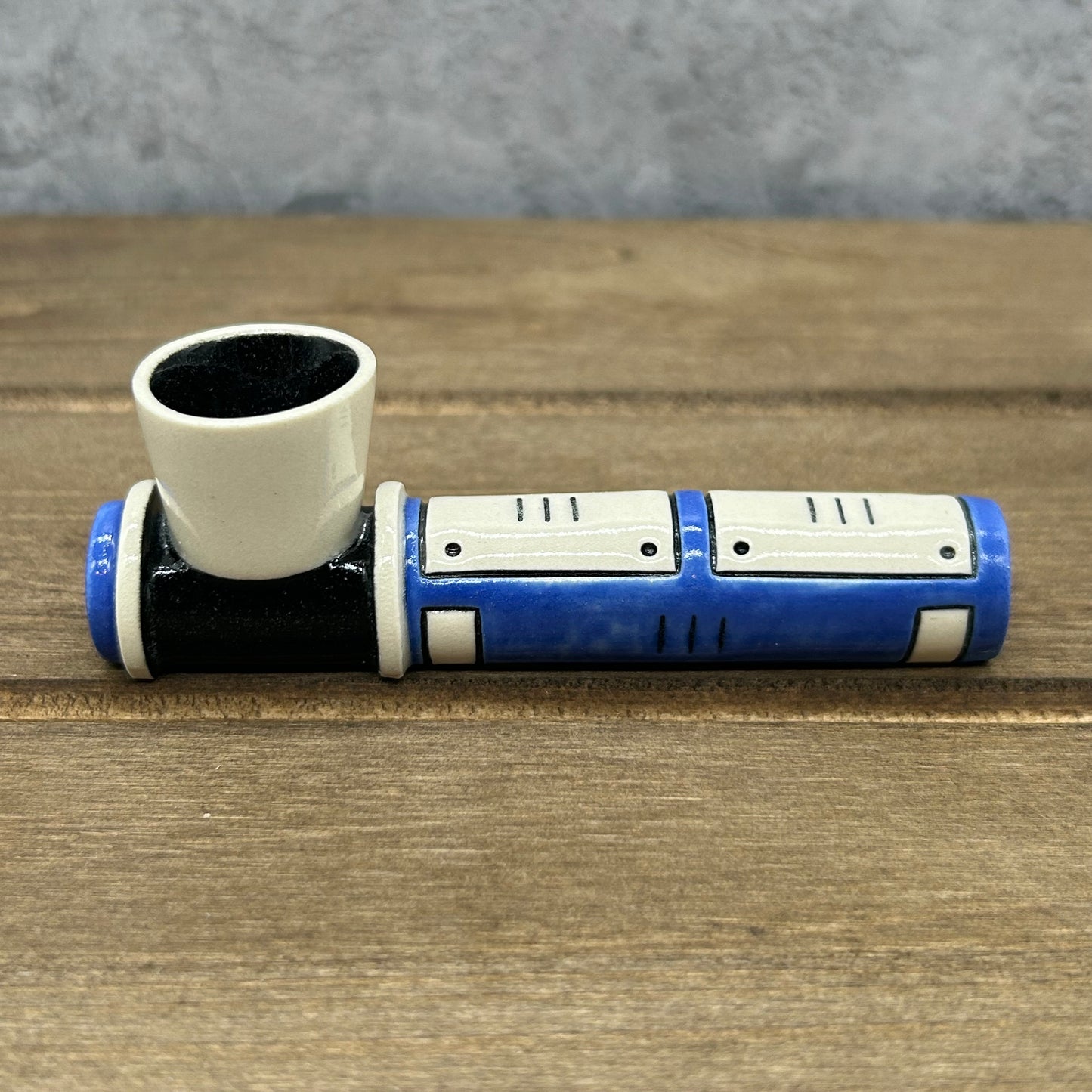 Piperino (black, white and blue)