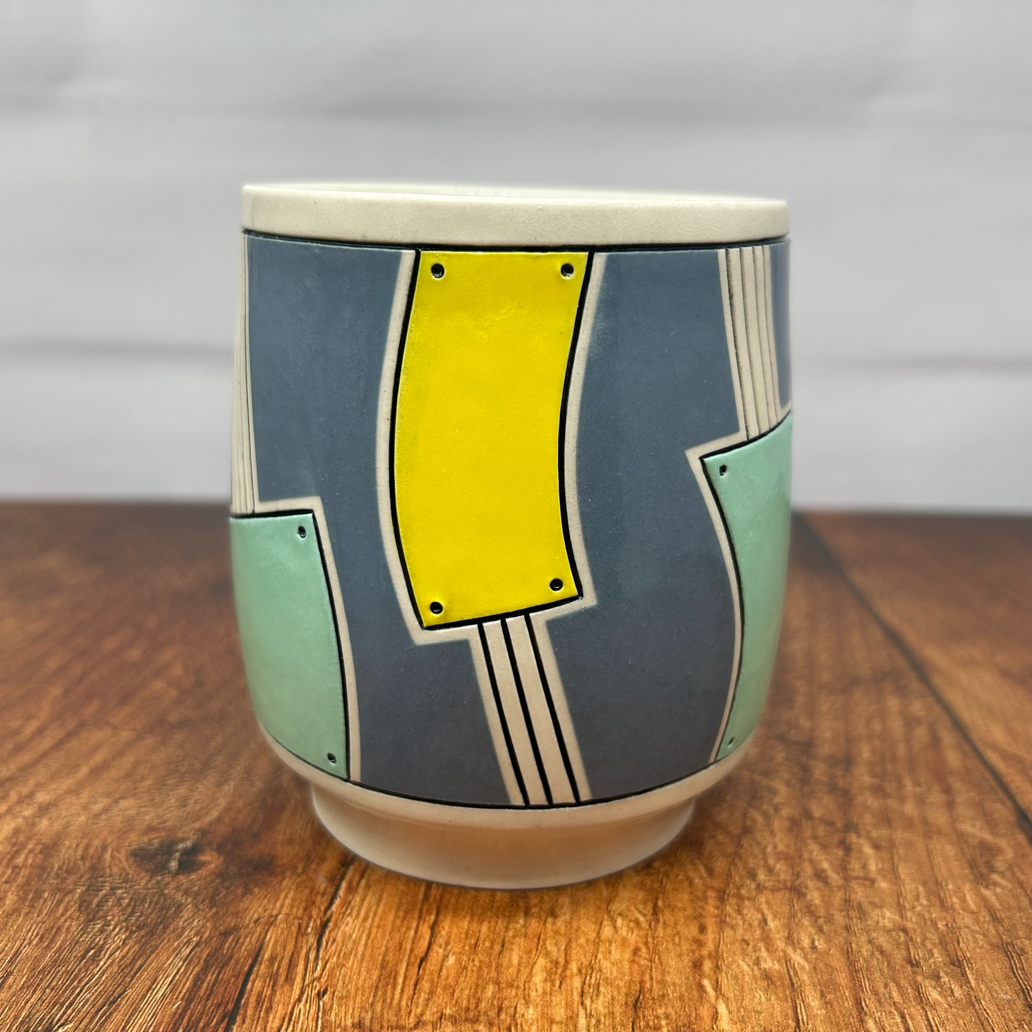 13oz (Yellow, Aqua and Gray)