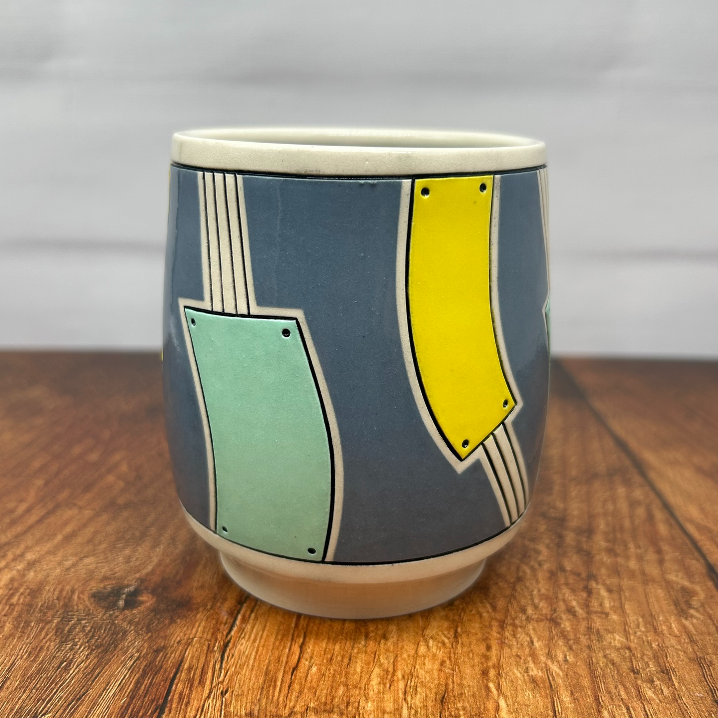 13oz (Yellow, Aqua and Gray)