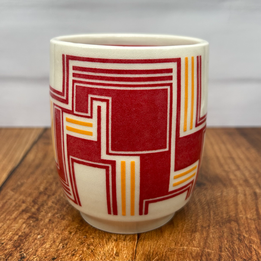 12oz (Red and Apricot)