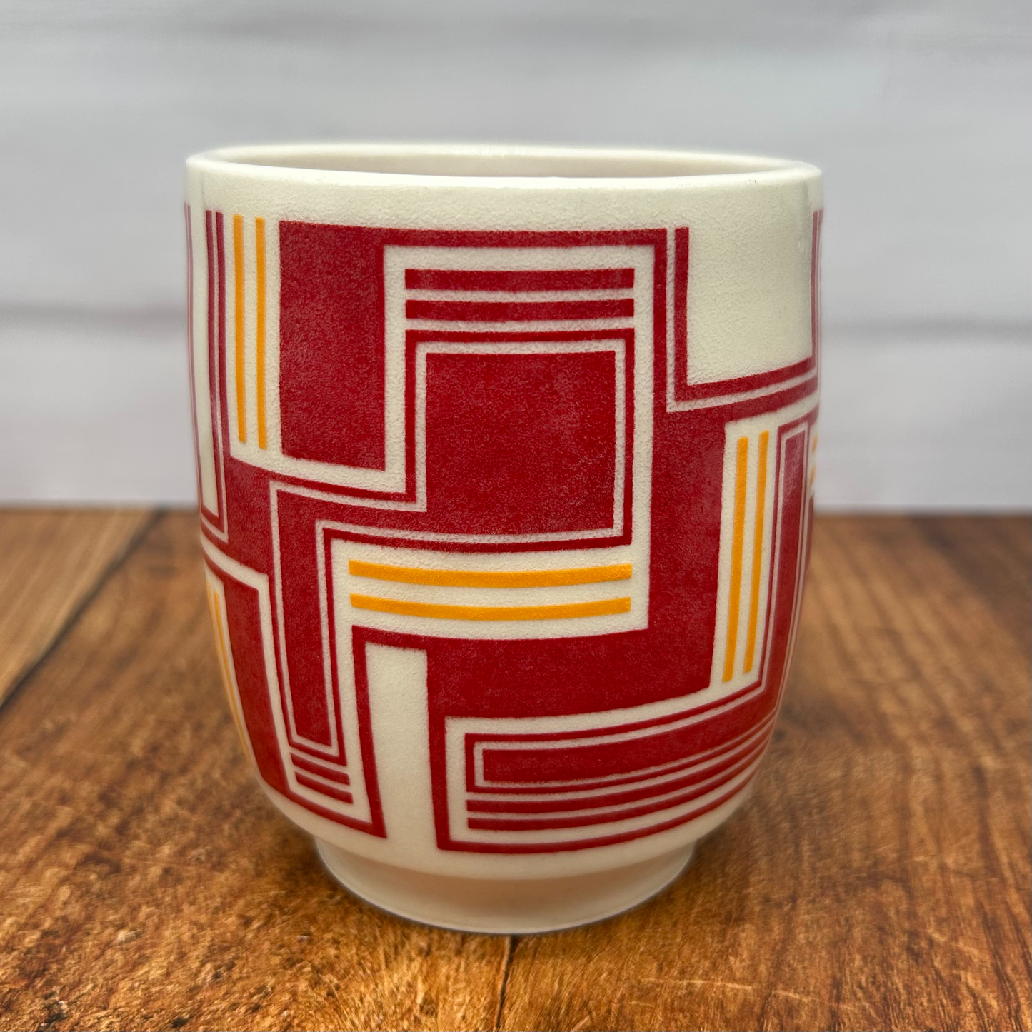12oz (Red and Apricot)
