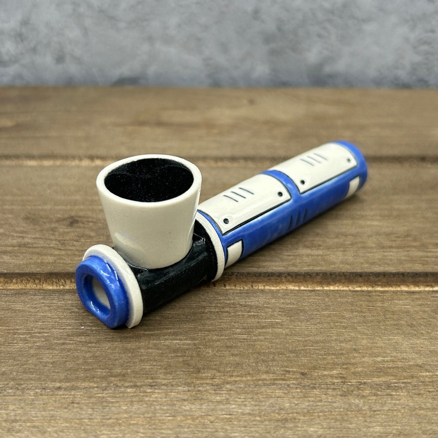 Piperino (black, white and blue)