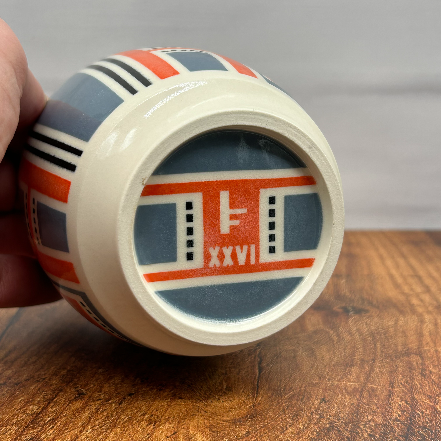 16oz (Orange, Gray and Black)