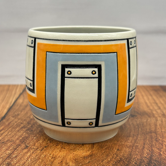 16oz (Apricot, Aqua and Black)