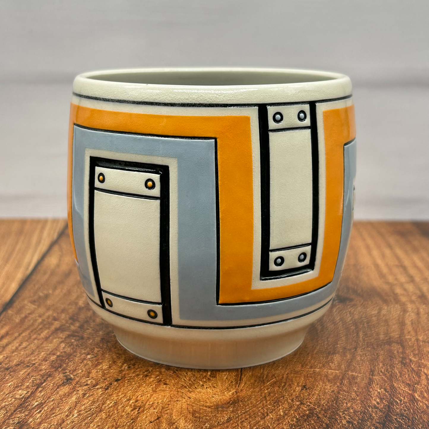 16oz (Apricot, Aqua and Black)