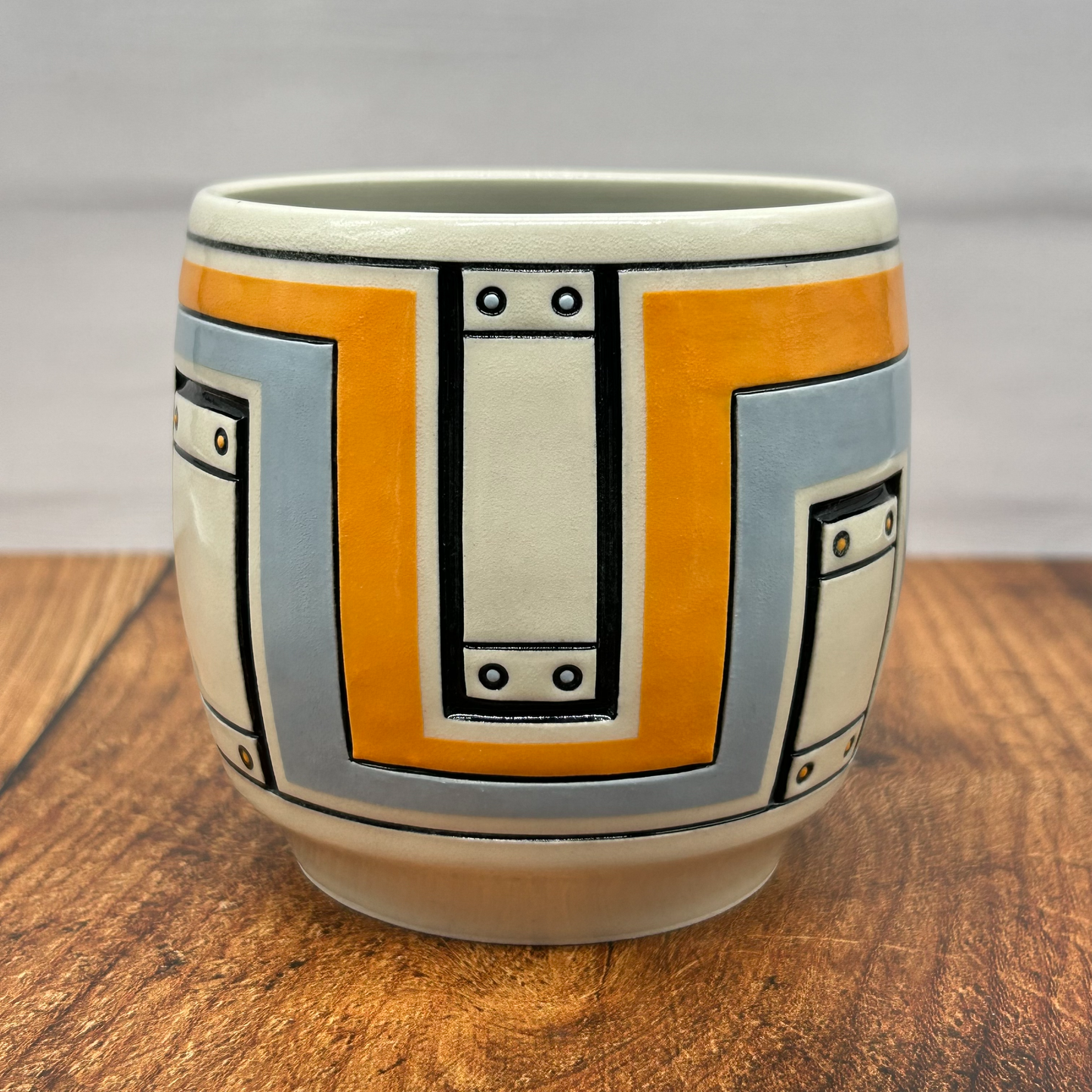16oz (Apricot, Aqua and Black)