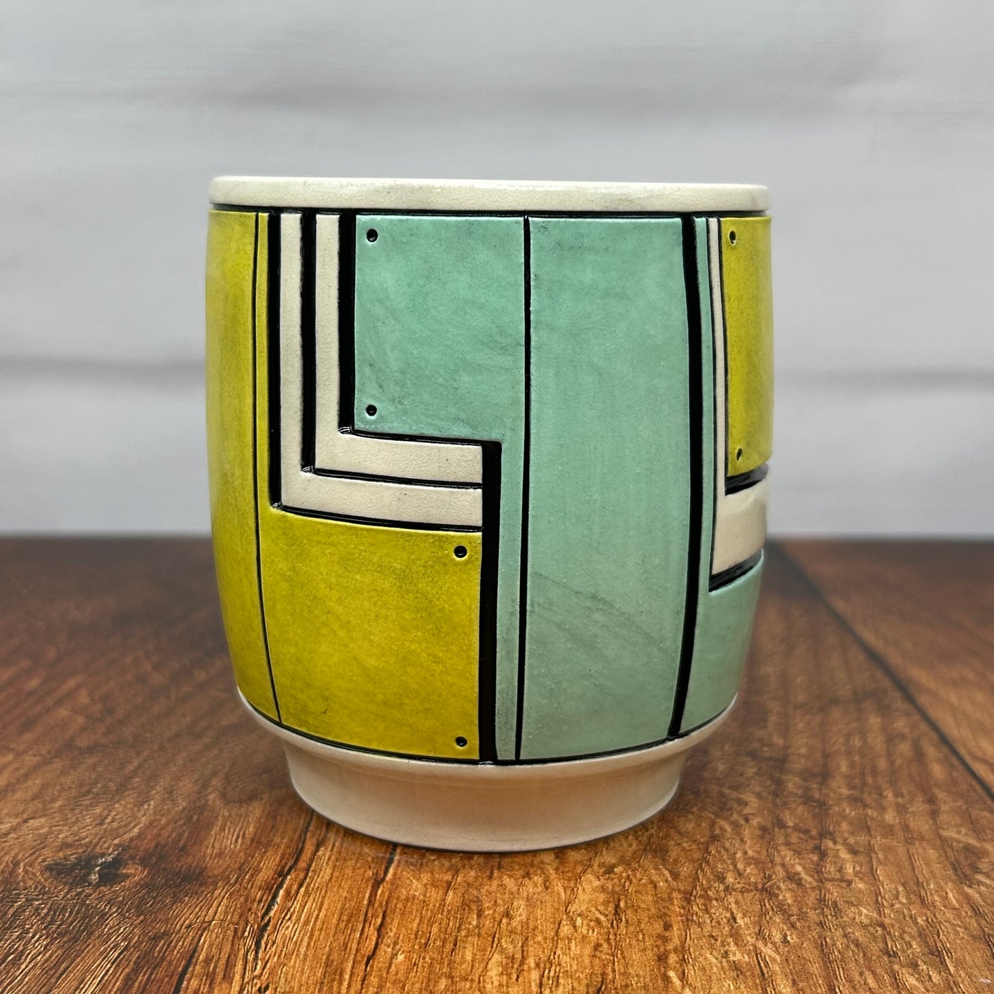12oz (Yellow, Aqua and Black)