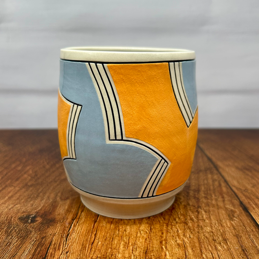14oz (Fog, Apricot and Black)