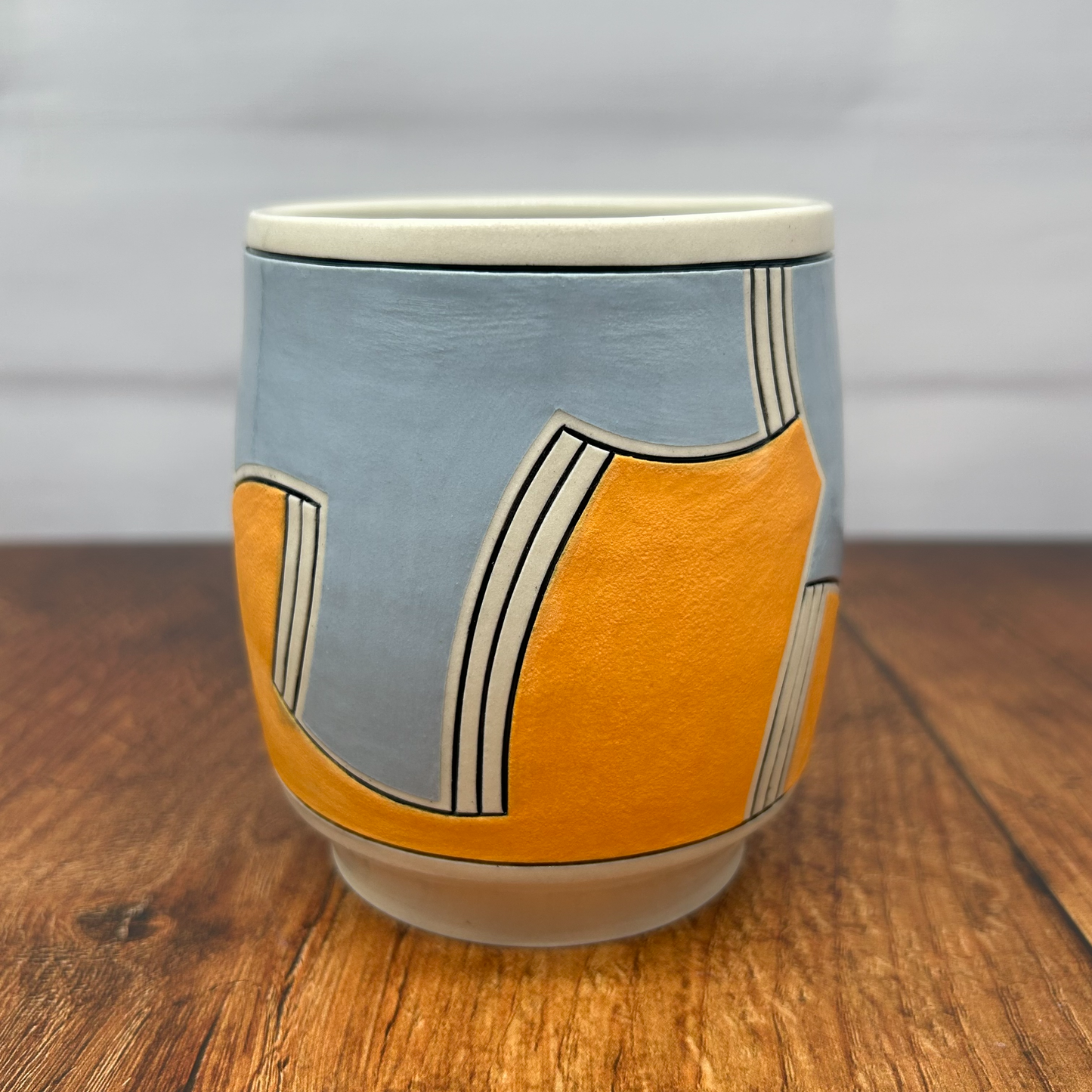 14oz (Fog, Apricot and Black)