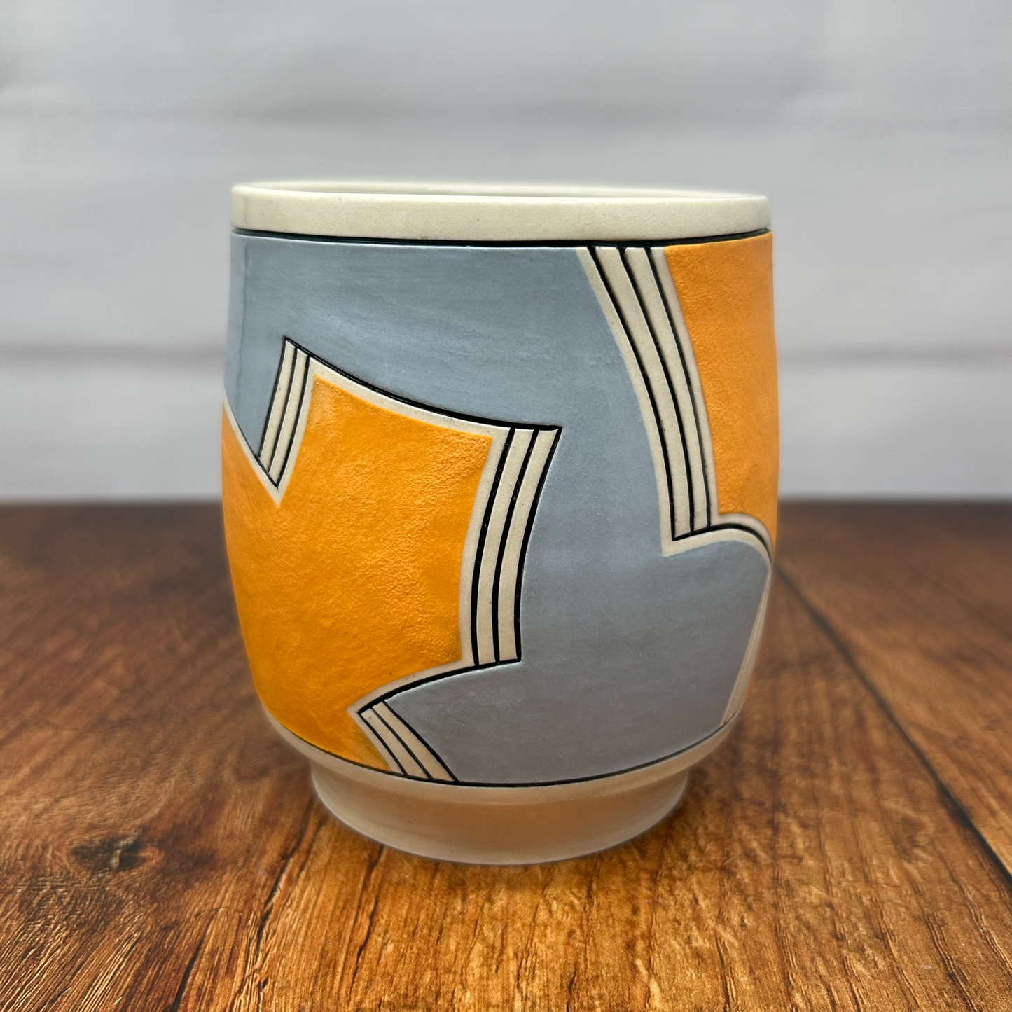 14oz (Fog, Apricot and Black)